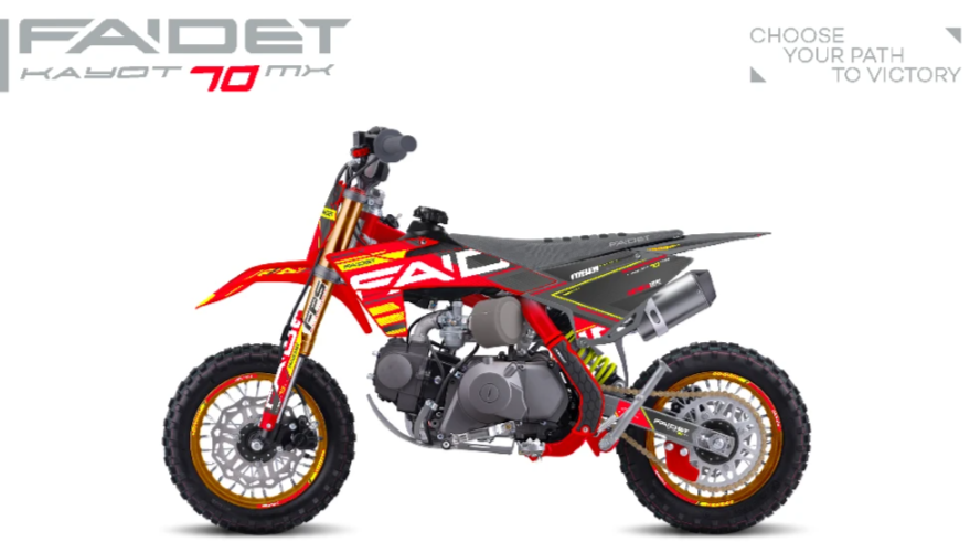 Питбайк FAIDET KAYOT 70 12/10 в Владикавказе