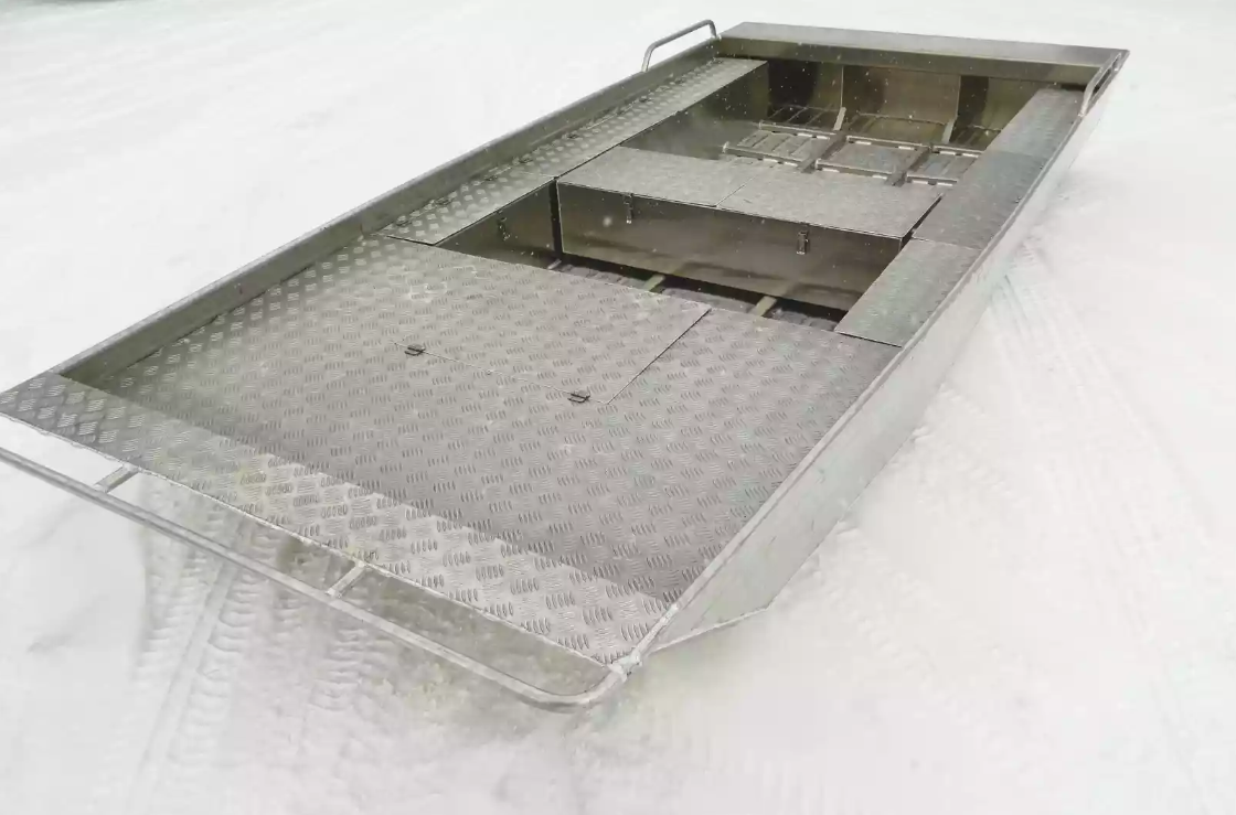 Алюминиевая лодка Wyatboat-390 Jonboat в Владикавказе