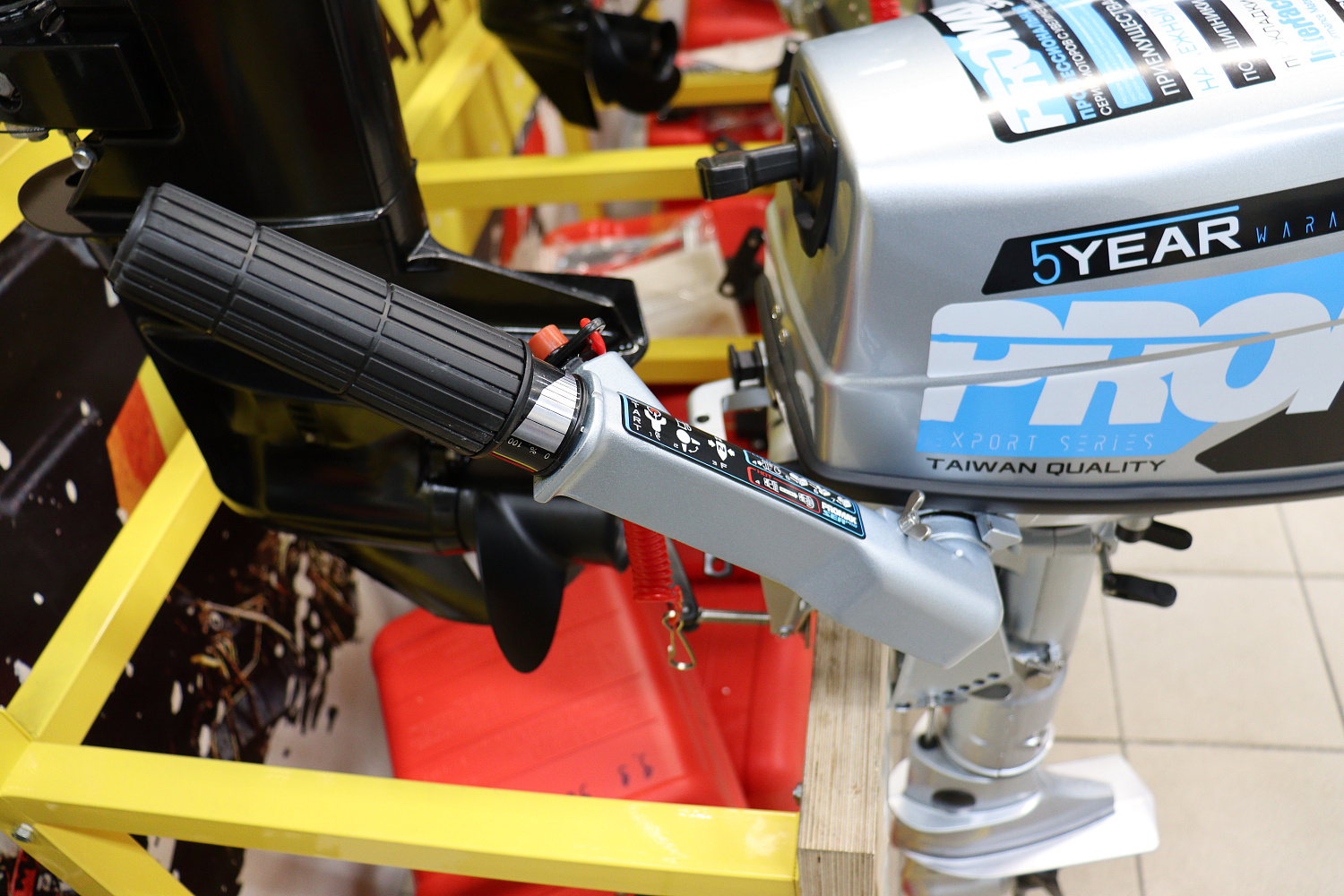 Лодочный мотор PROMAX SP5FHS (внешний бак 12 л) в Владикавказе