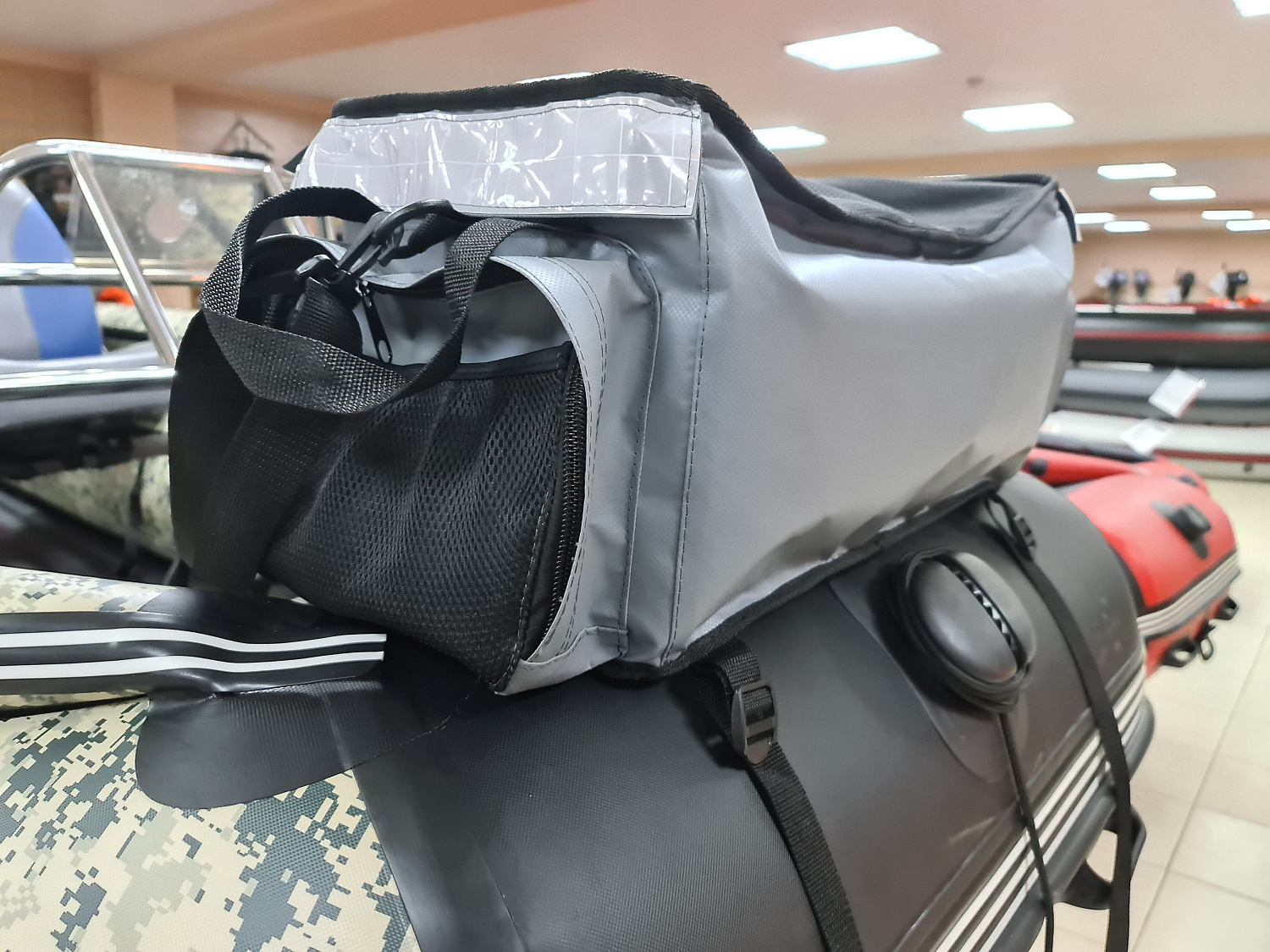 СУМКА ЛЮКС НА БАЛЛОН ДЛЯ ЛОДОК ПВХ 50Х25Х25 СМ в Владикавказе