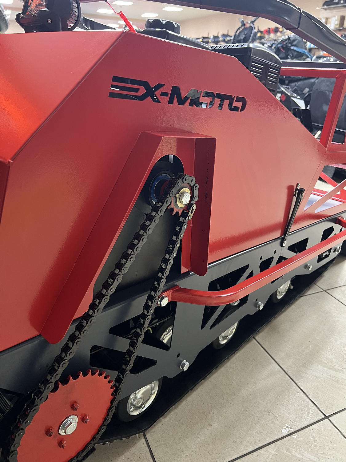 Мотобуксировщик EX-MOTO SNOWDOG S500 15л.с в Владикавказе