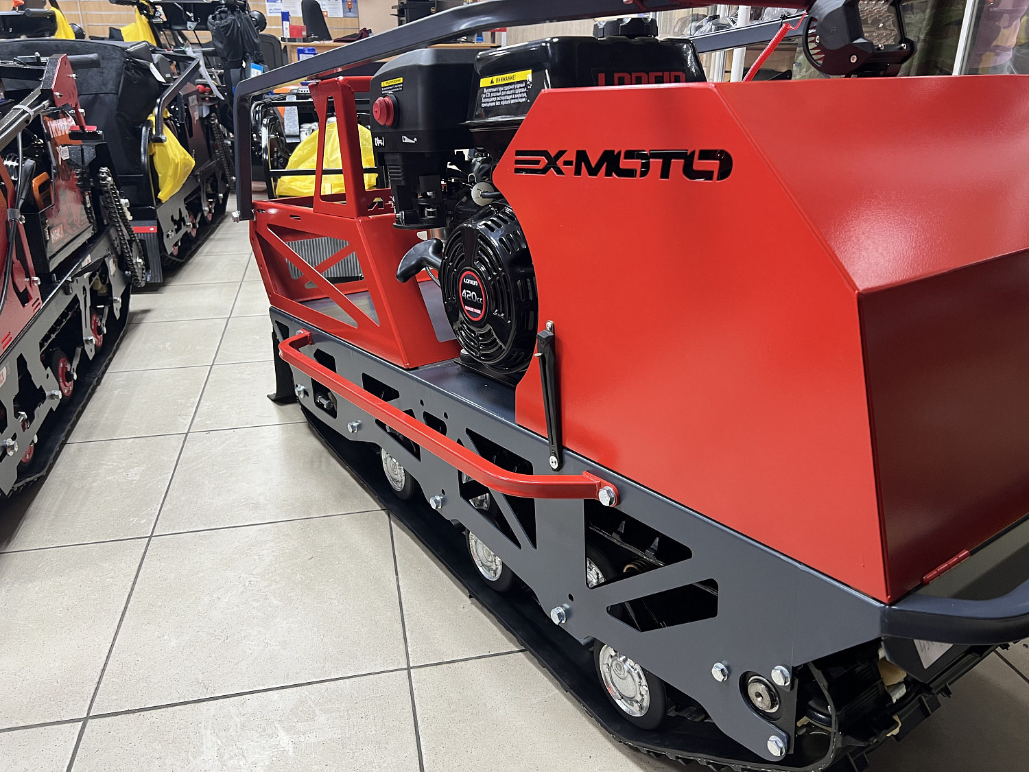 Мотобуксировщик EX-MOTO SNOWDOG S500 15л.с в Владикавказе