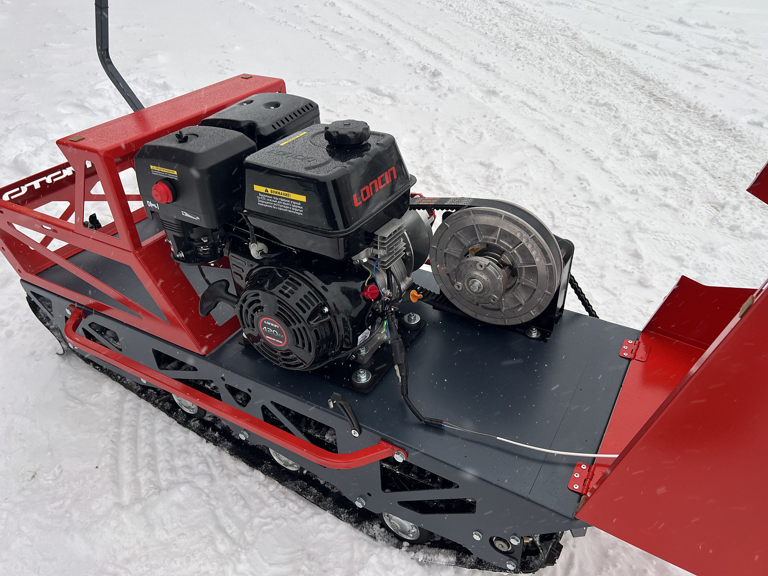 Мотобуксировщик EX-MOTO SNOWDOG S500 15л.с в Владикавказе