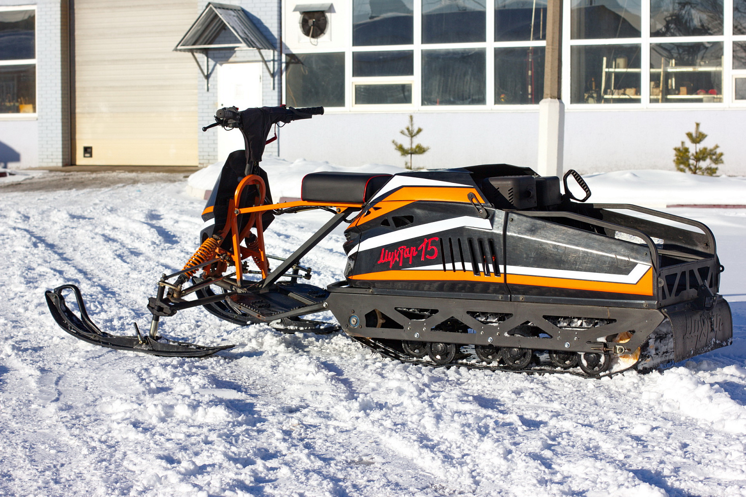 Мотобуксировщик IRBIS Мухтар 15 с лыжным модулем в комплекте в Владикавказе