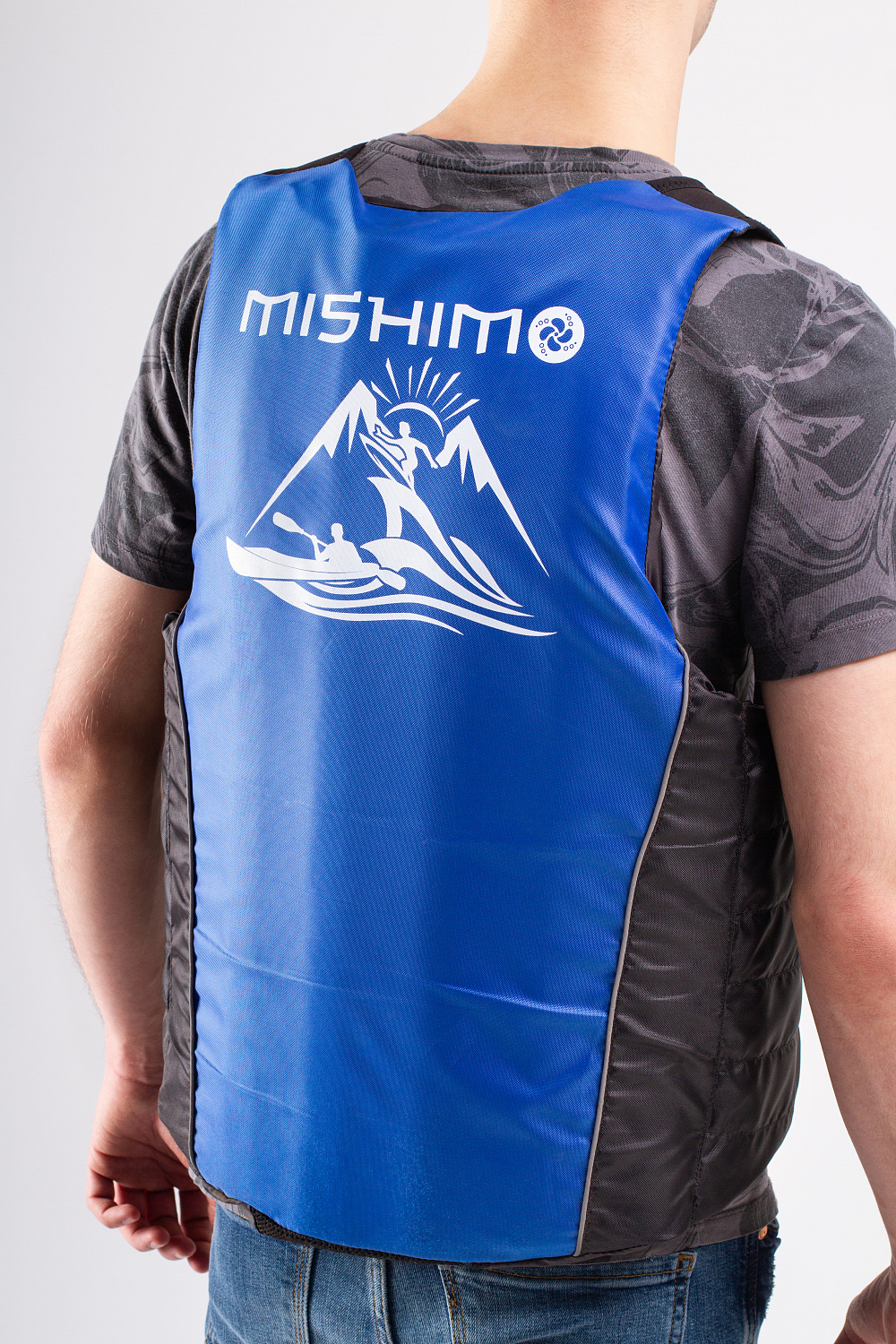 Жилет спасательный MISHIMO PRO Премиум качества Черно-синий в Владикавказе