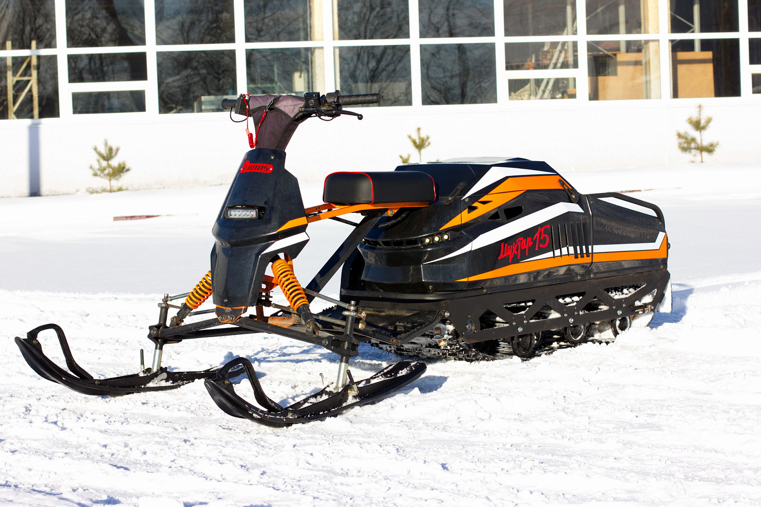 Мотобуксировщик IRBIS Мухтар 15 с лыжным модулем в комплекте в Владикавказе